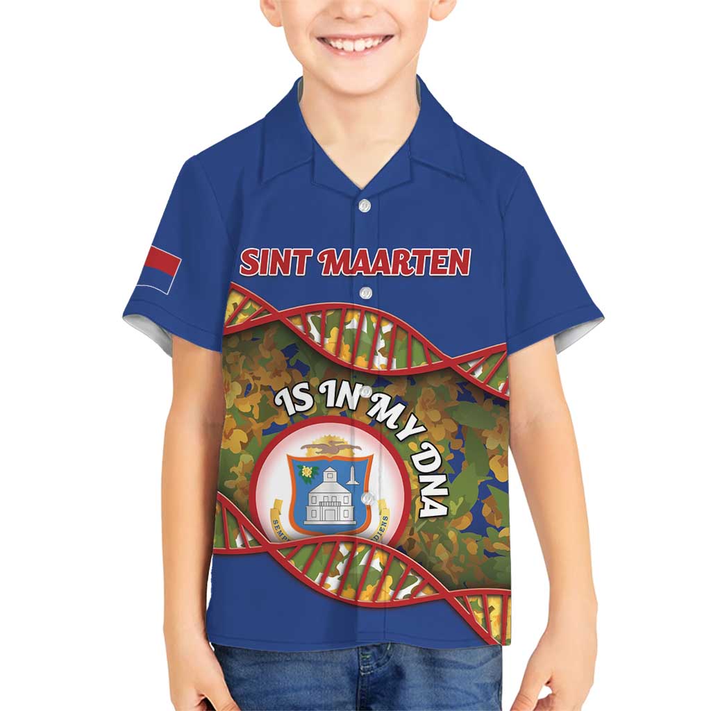 Personalized Sint Maarten Is In My DNA Family Matching Puletasi and Hawaiian Shirt - Wonder Print Shop