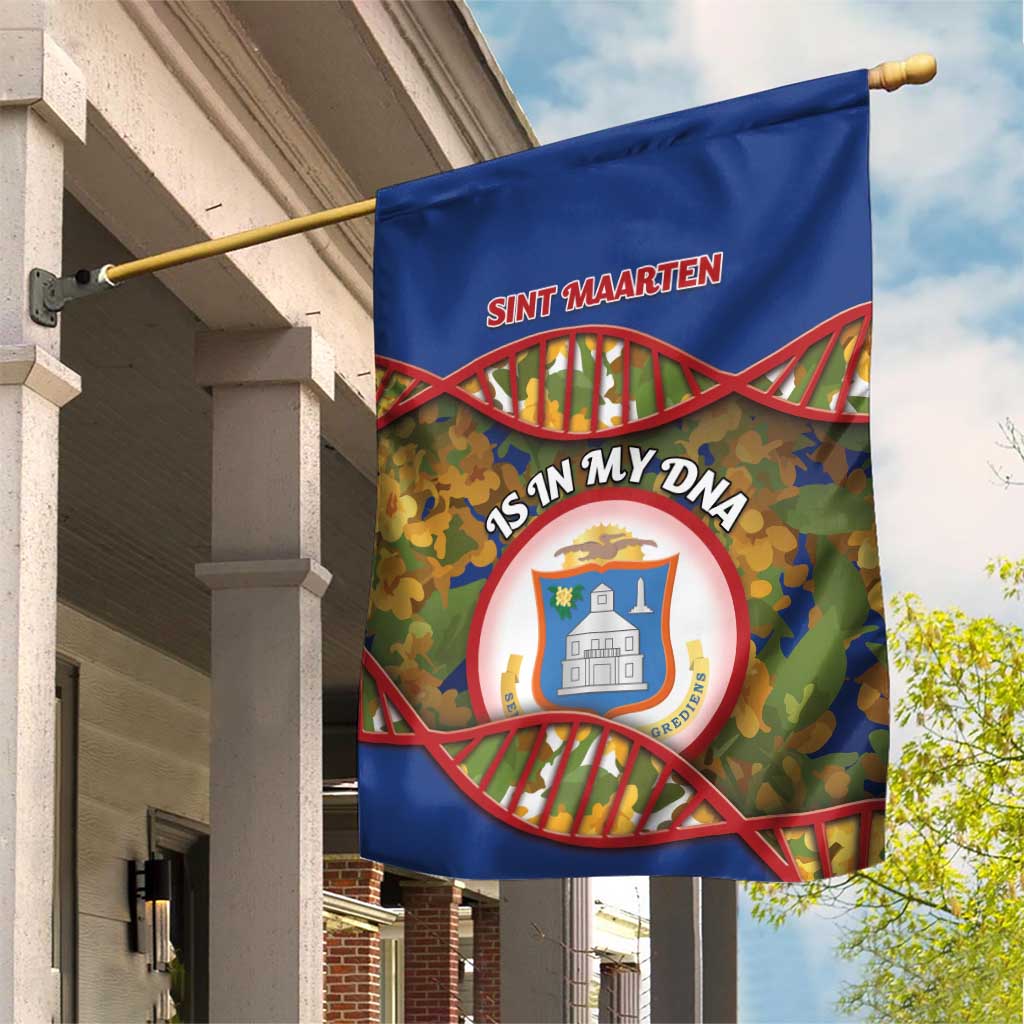 Sint Maarten Is In My DNA Garden Flag - Wonder Print Shop