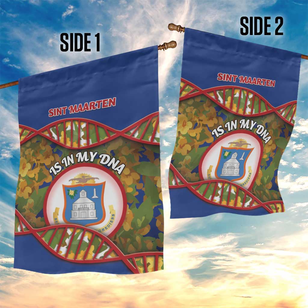Sint Maarten Is In My DNA Garden Flag - Wonder Print Shop