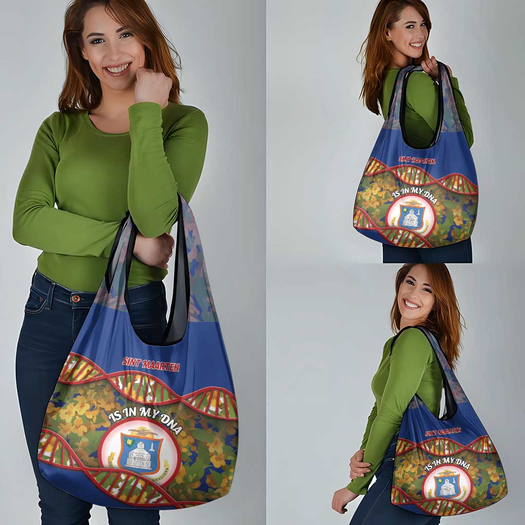 Sint Maarten Is In My DNA Grocery Bag - Wonder Print Shop