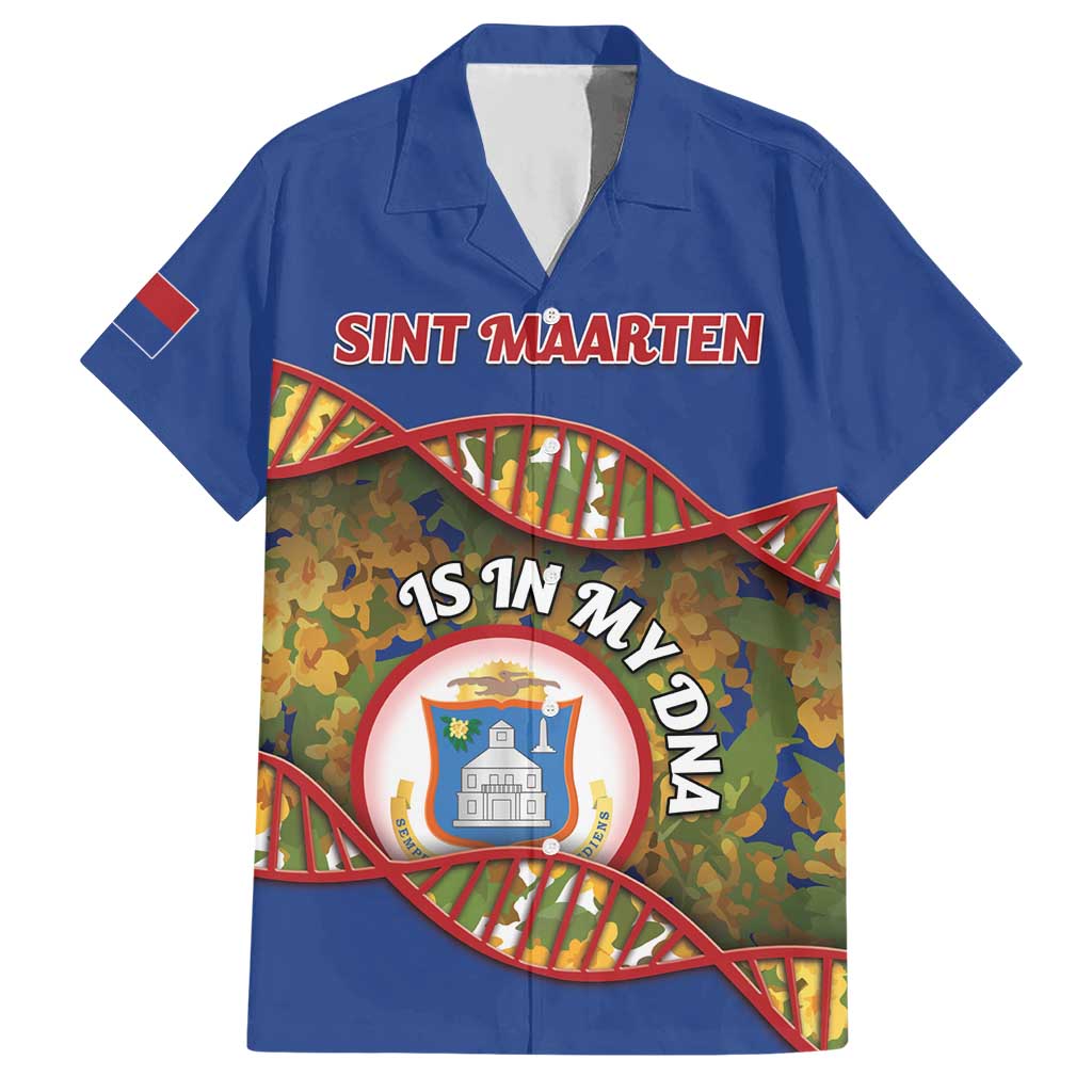 Personalized Sint Maarten Is In My DNA Hawaiian Shirt - Wonder Print Shop