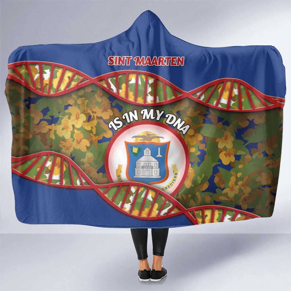 Sint Maarten Is In My DNA Hooded Blanket - Wonder Print Shop