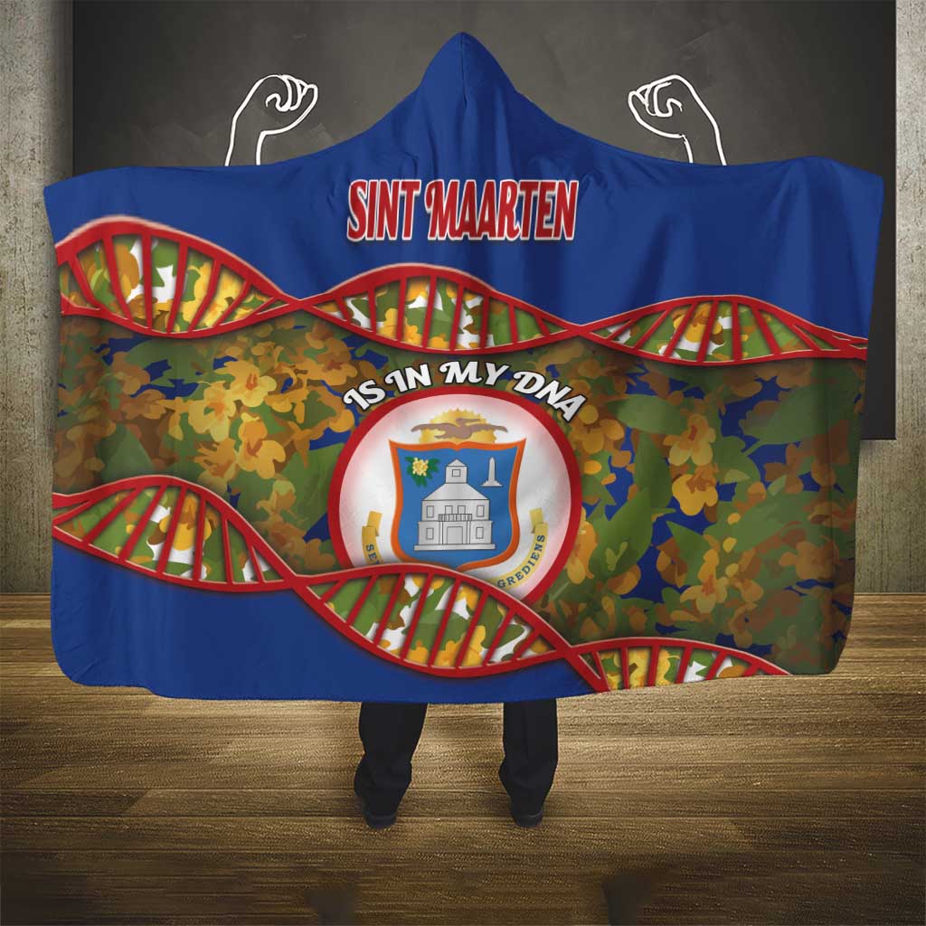 Sint Maarten Is In My DNA Hooded Blanket - Wonder Print Shop
