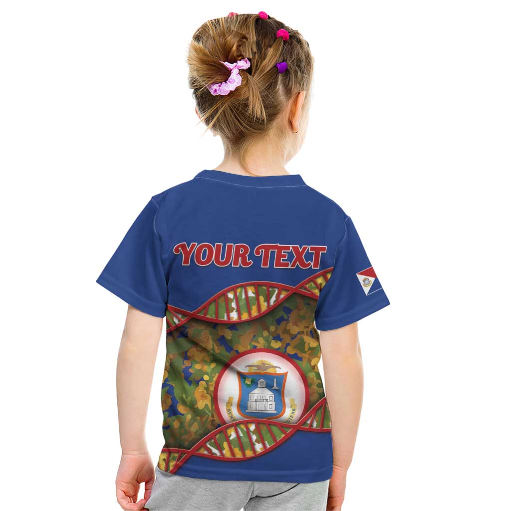 Personalized Sint Maarten Is In My DNA Kid T Shirt - Wonder Print Shop