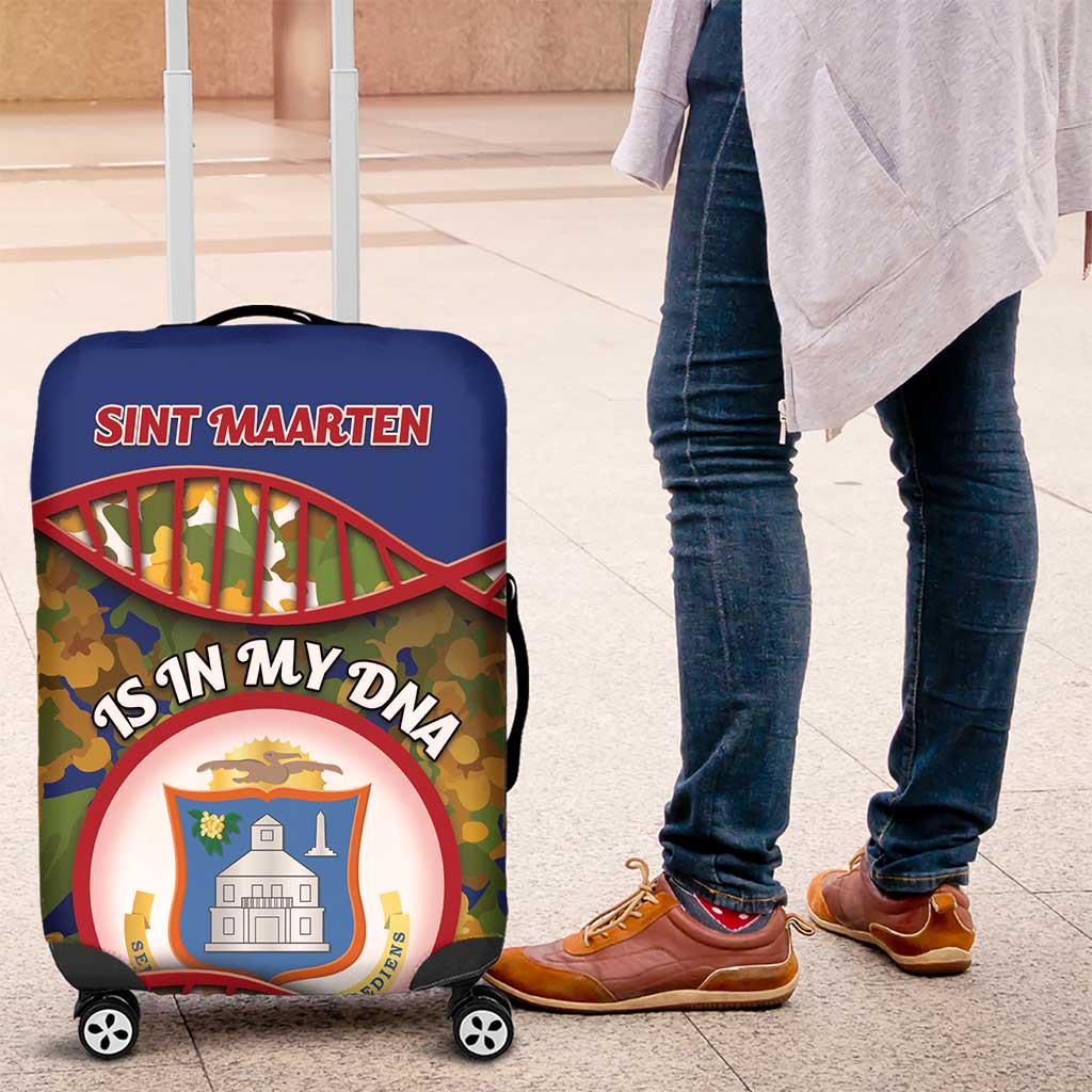 Sint Maarten Is In My DNA Luggage Cover - Wonder Print Shop
