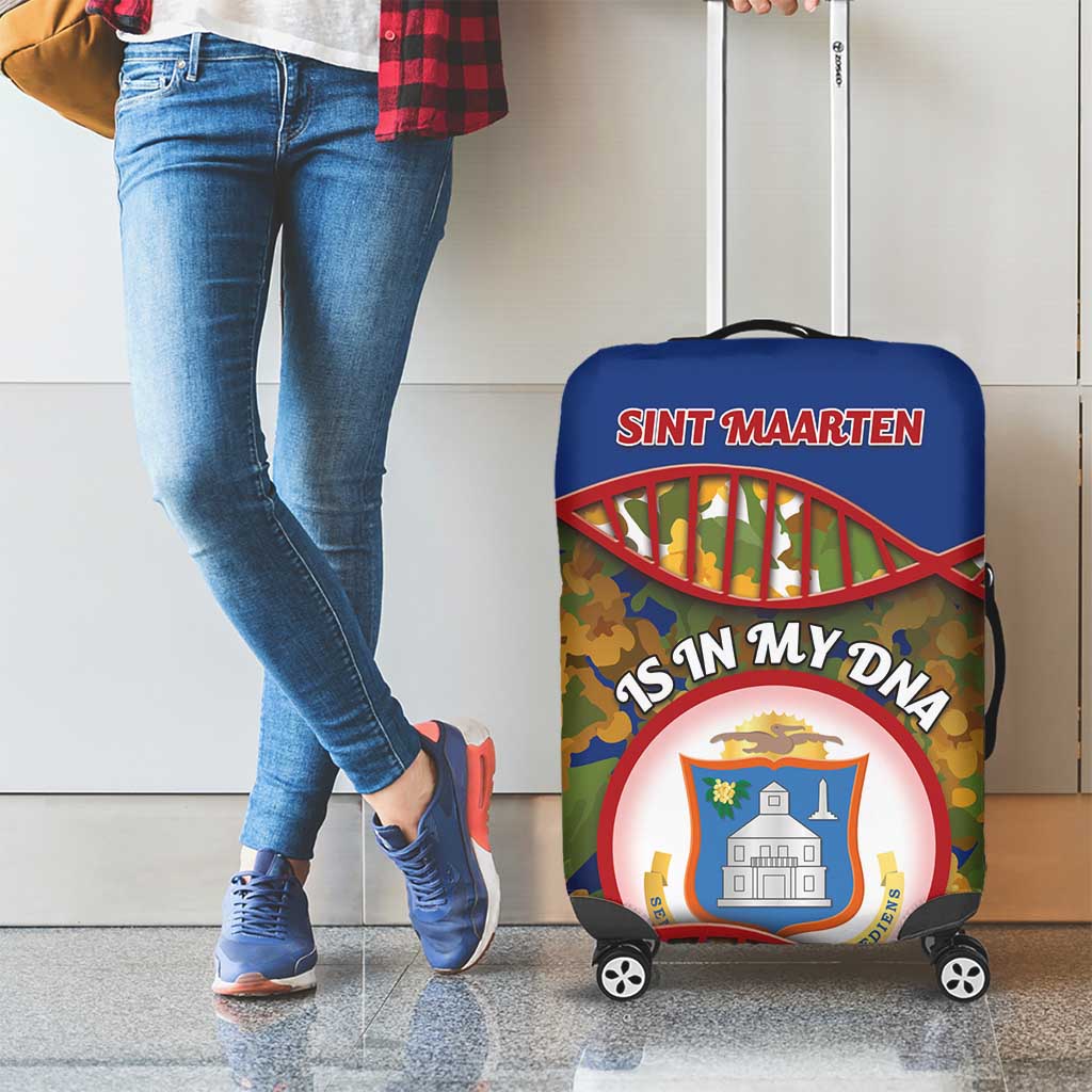 Sint Maarten Is In My DNA Luggage Cover - Wonder Print Shop