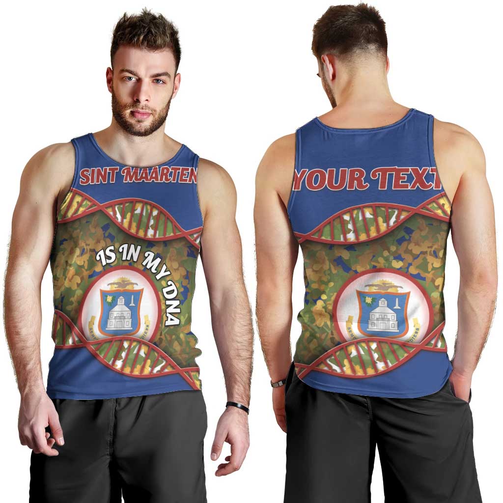 Personalized Sint Maarten Is In My DNA Men Tank Top - Wonder Print Shop
