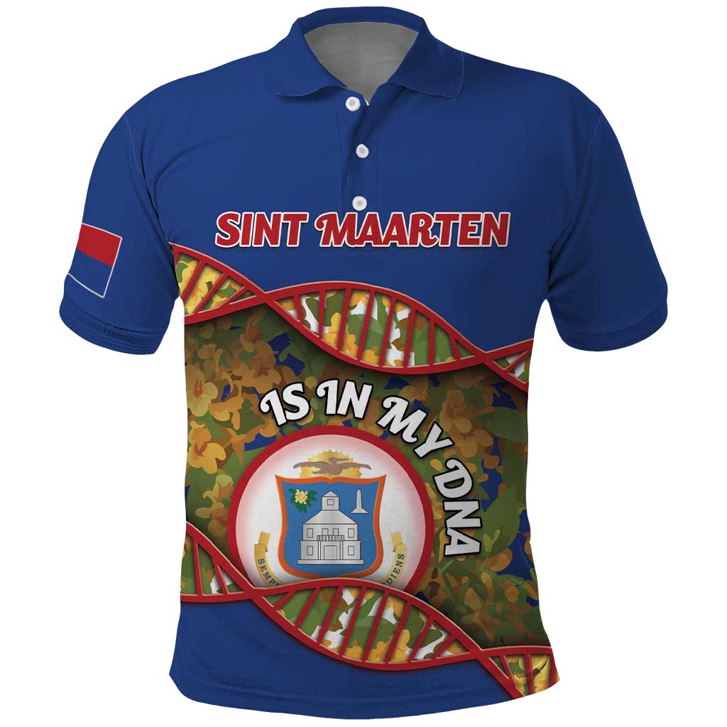 Personalized Sint Maarten Is In My DNA Polo Shirt - Wonder Print Shop
