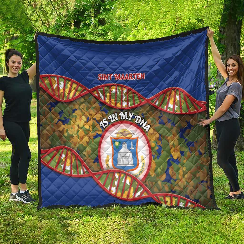 Sint Maarten Is In My DNA Quilt - Wonder Print Shop