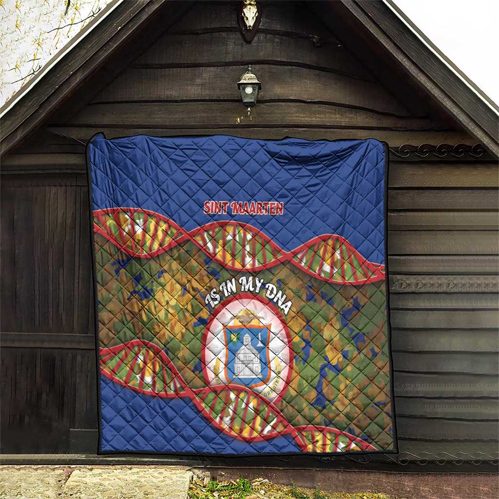 Sint Maarten Is In My DNA Quilt - Wonder Print Shop