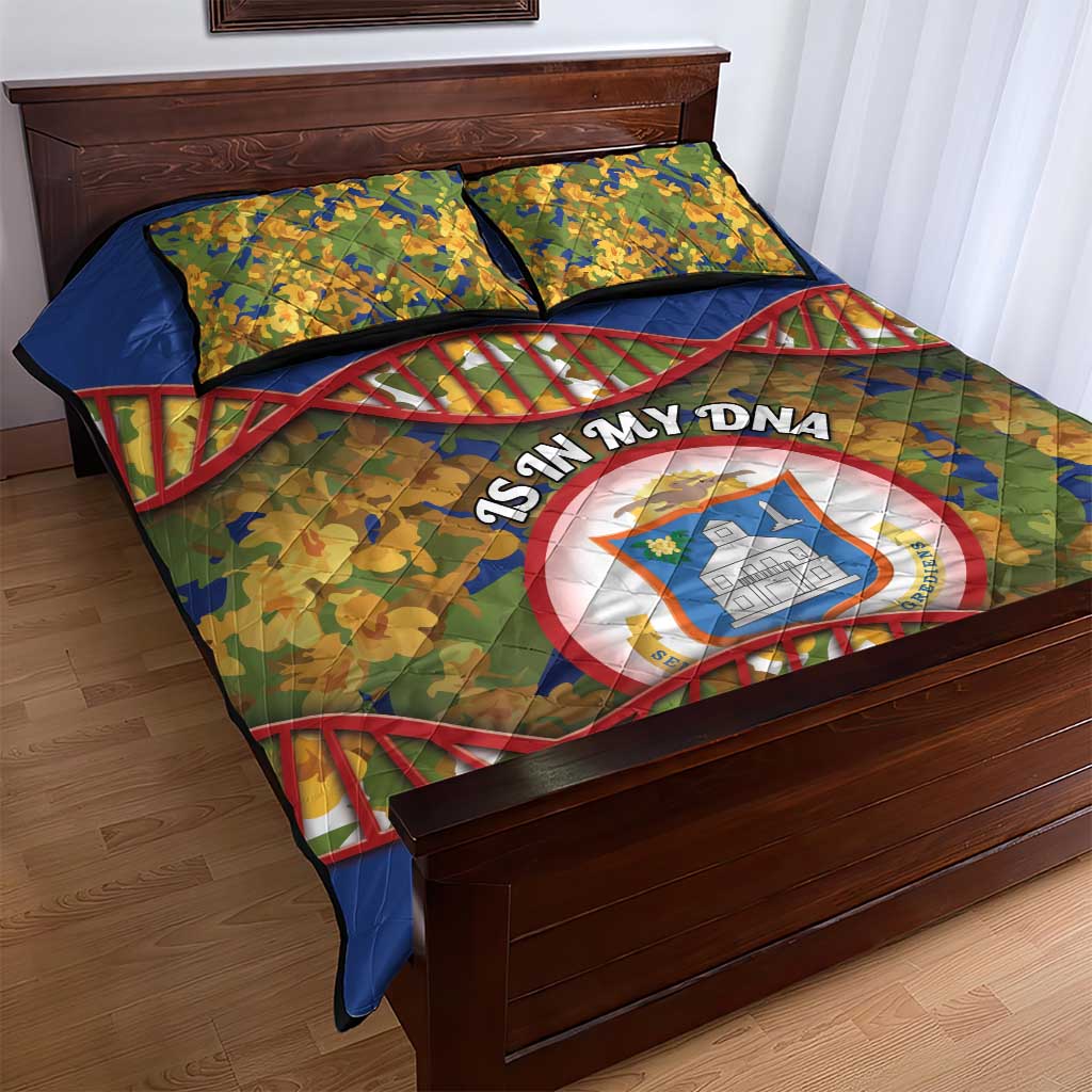 Sint Maarten Is In My DNA Quilt Bed Set - Wonder Print Shop