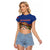 Personalized Sint Maarten Is In My DNA Raglan Cropped T Shirt - Wonder Print Shop