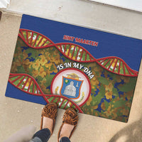 Sint Maarten Is In My DNA Rubber Doormat - Wonder Print Shop