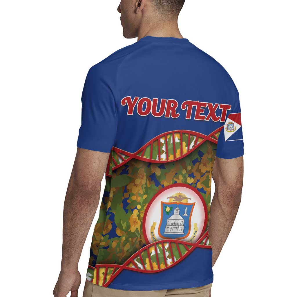 Personalized Sint Maarten Is In My DNA Rugby Jersey - Wonder Print Shop