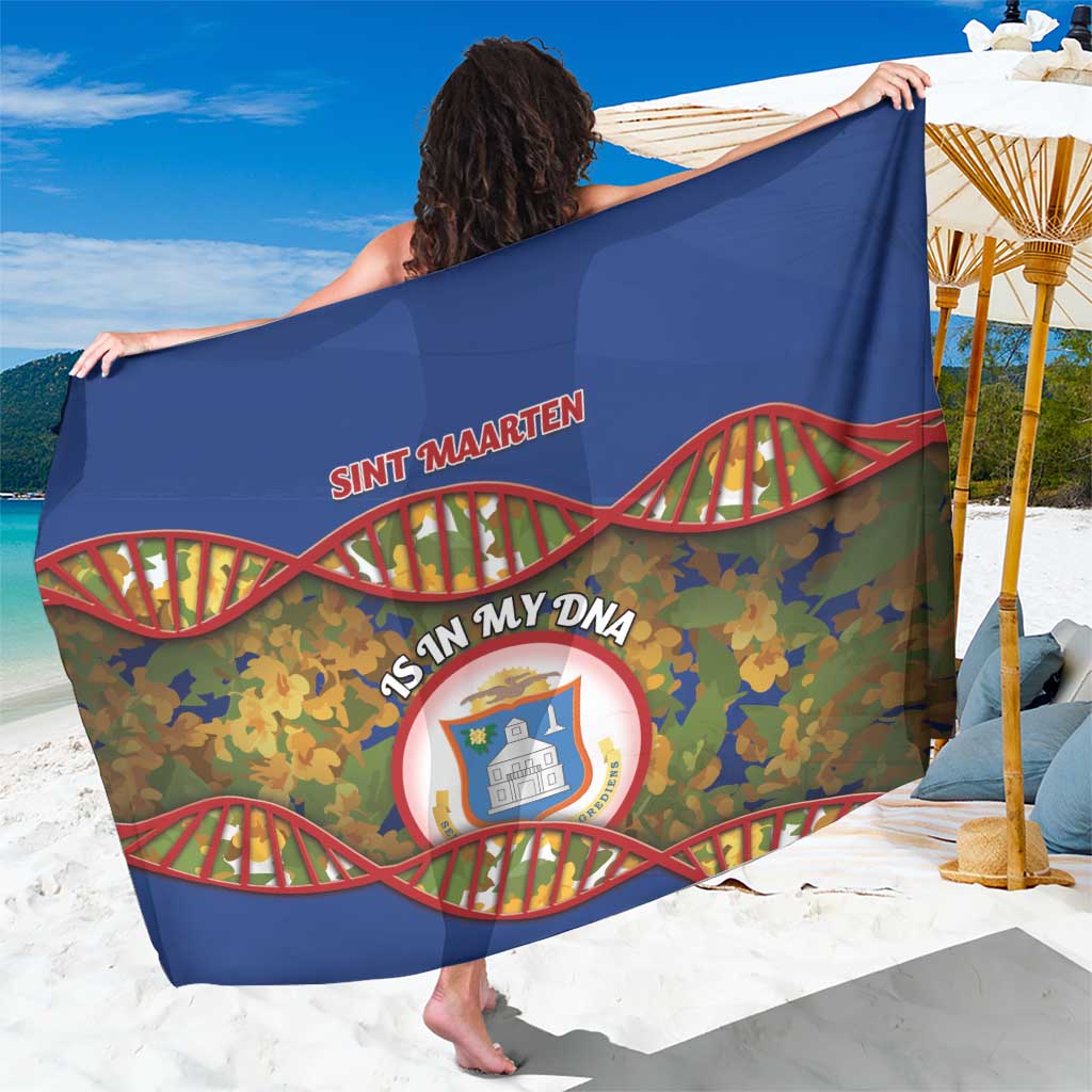 Sint Maarten Is In My DNA Sarong - Wonder Print Shop