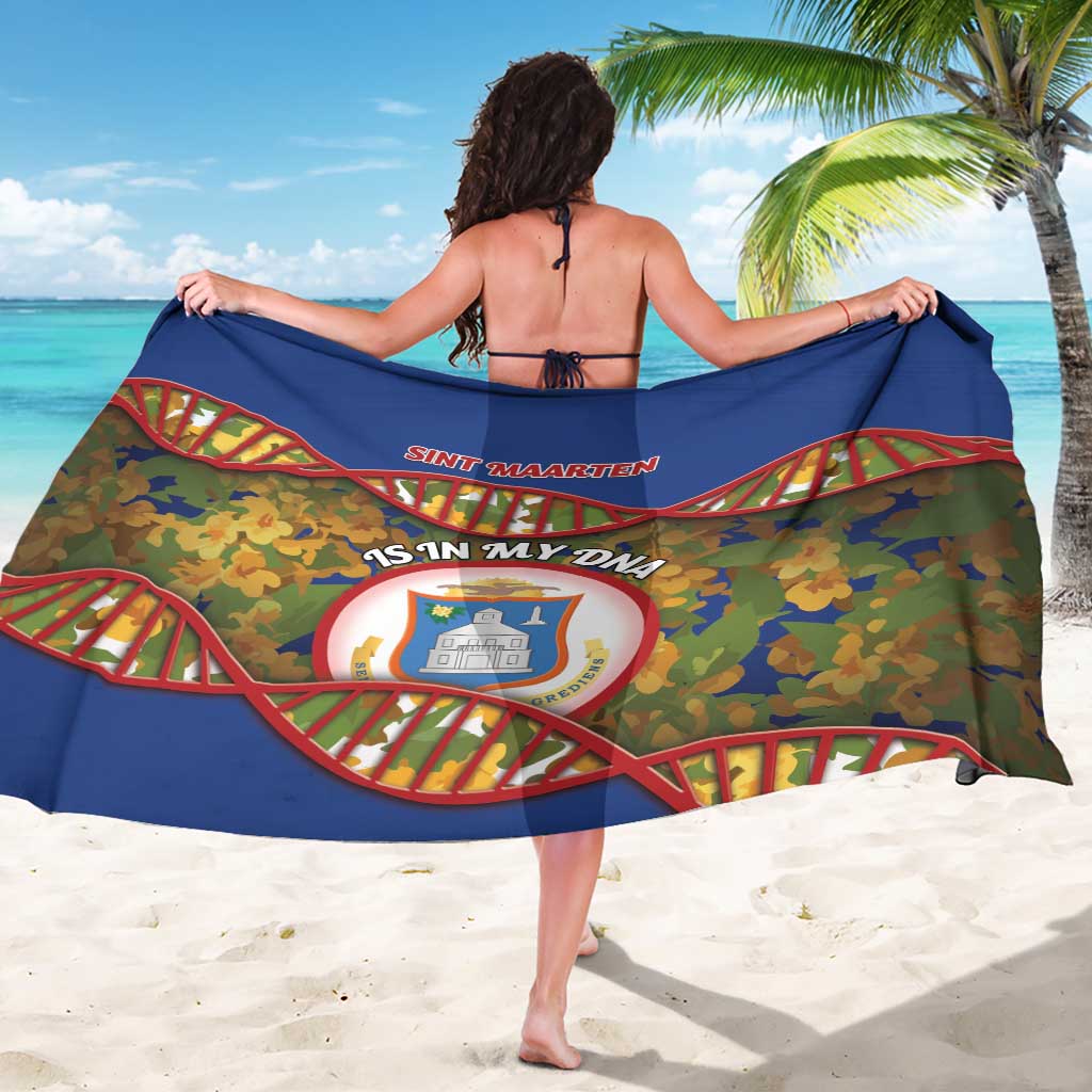 Sint Maarten Is In My DNA Sarong - Wonder Print Shop