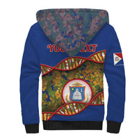 Personalized Sint Maarten Is In My DNA Sherpa Hoodie - Wonder Print Shop