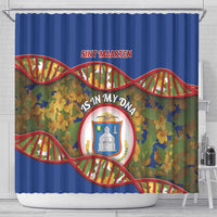 Sint Maarten Is In My DNA Shower Curtain - Wonder Print Shop