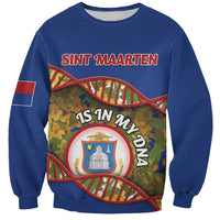 Personalized Sint Maarten Is In My DNA Sweatshirt - Wonder Print Shop