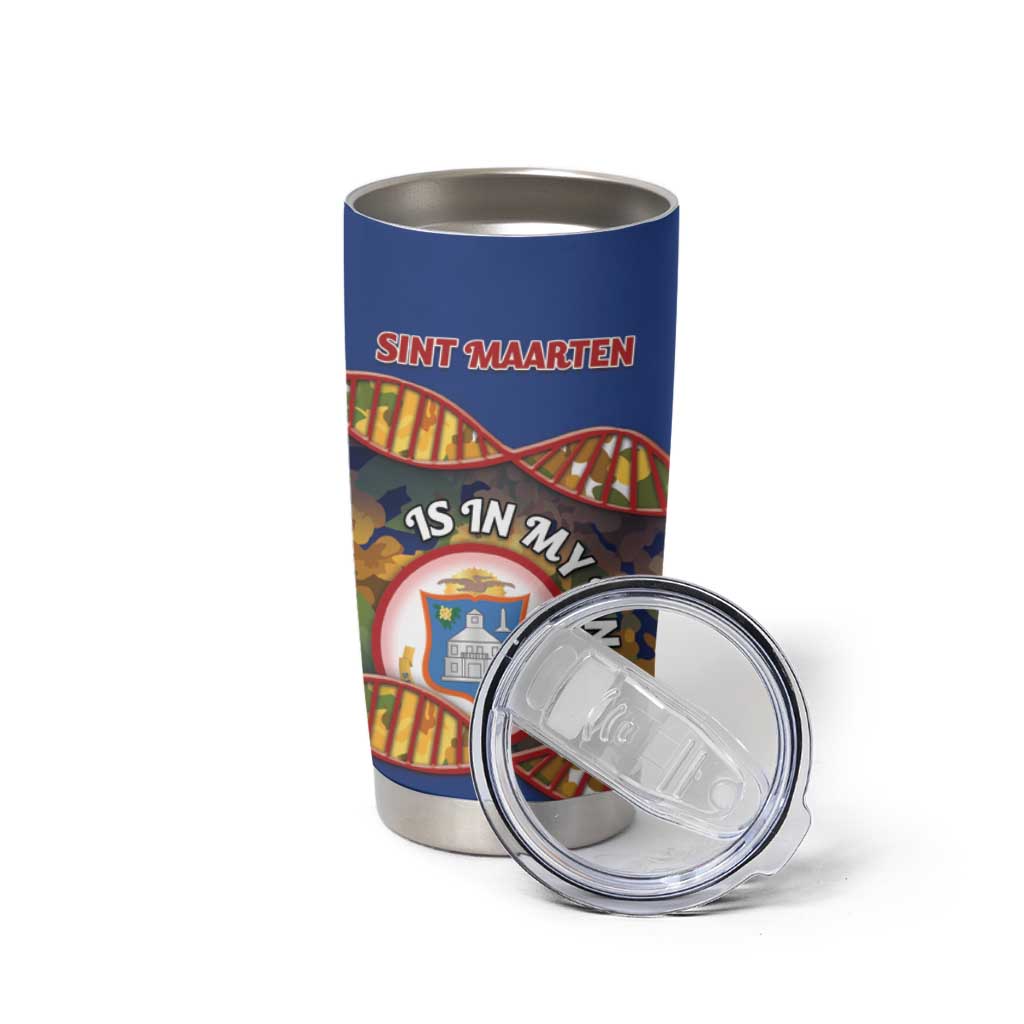 Personalized Sint Maarten Is In My DNA Tumbler Cup - Wonder Print Shop