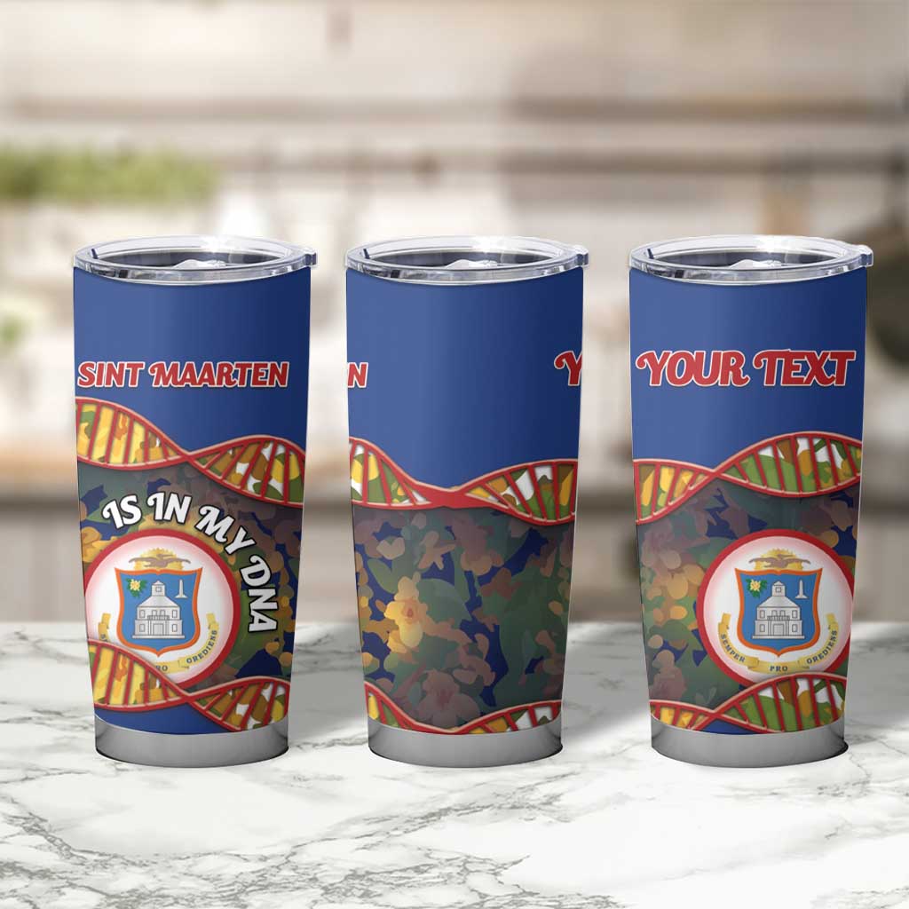 Personalized Sint Maarten Is In My DNA Tumbler Cup - Wonder Print Shop