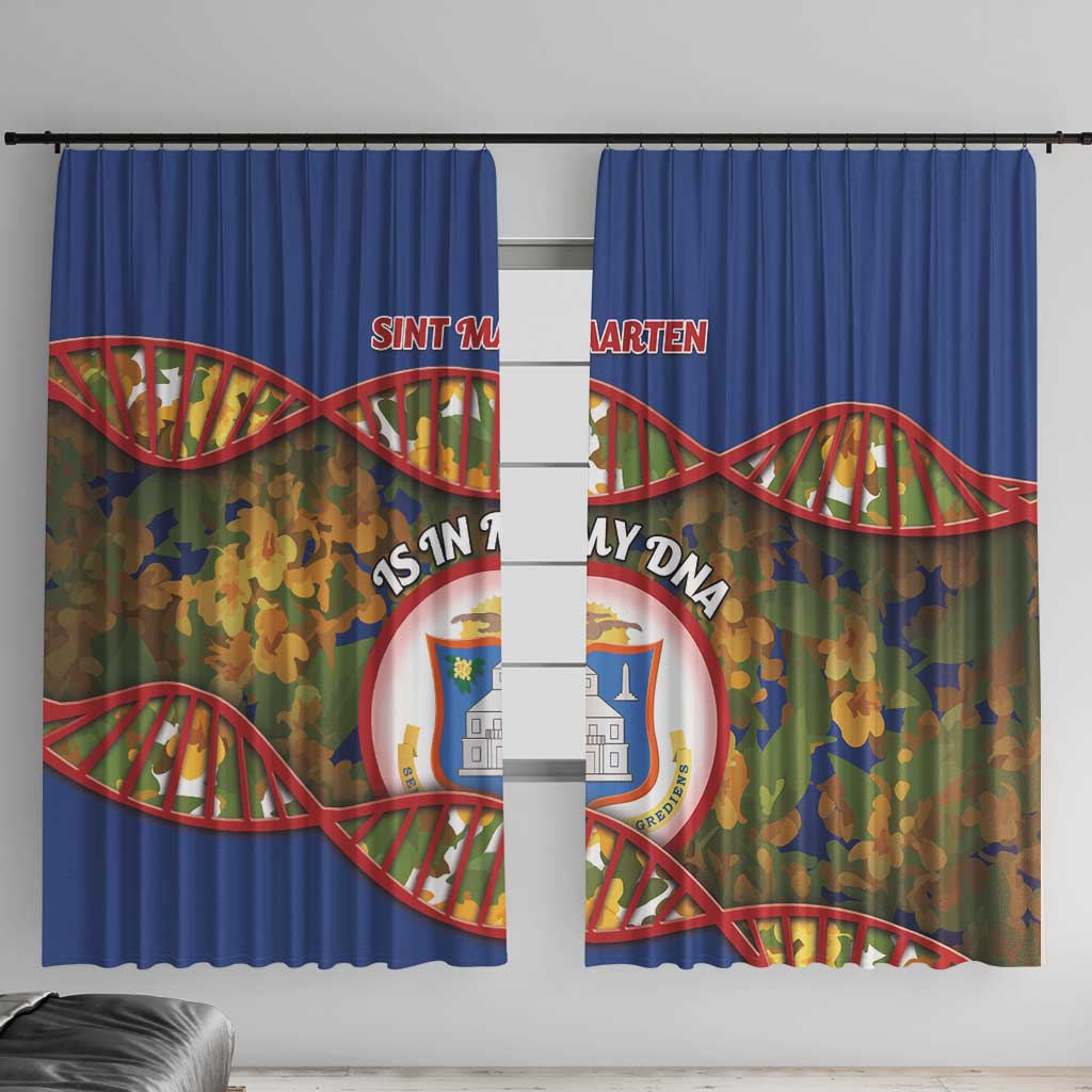 Sint Maarten Is In My DNA Window Curtain - Wonder Print Shop