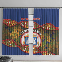 Sint Maarten Is In My DNA Window Curtain - Wonder Print Shop