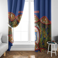 Sint Maarten Is In My DNA Window Curtain - Wonder Print Shop