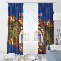 Sint Maarten Is In My DNA Window Curtain - Wonder Print Shop
