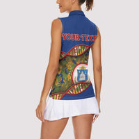 Personalized Sint Maarten Is In My DNA Women Sleeveless Polo Shirt - Wonder Print Shop