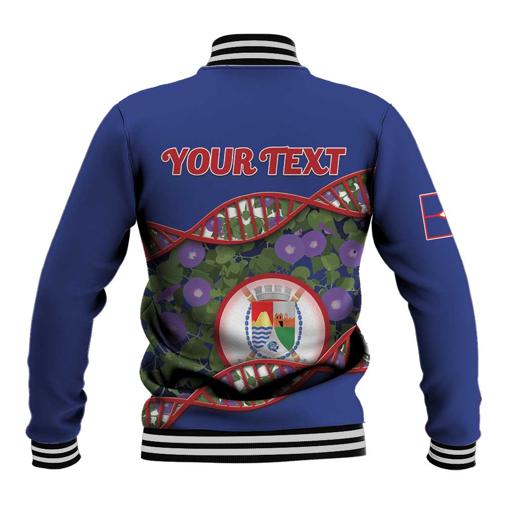 Personalized Sint Eustatius Is In My DNA Baseball Jacket - Wonder Print Shop