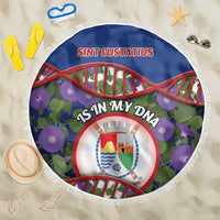 Sint Eustatius Is In My DNA Beach Blanket - Wonder Print Shop