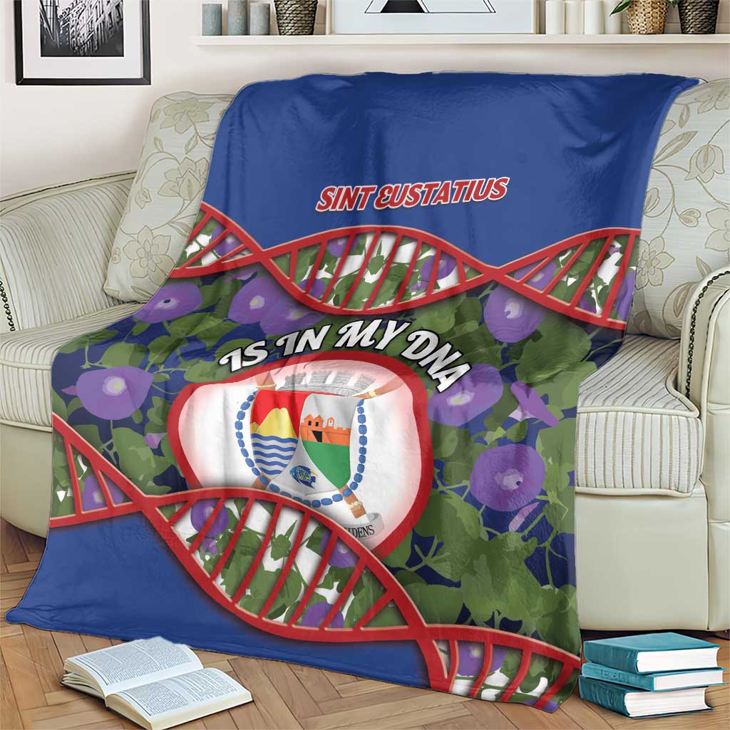 Sint Eustatius Is In My DNA Blanket - Wonder Print Shop