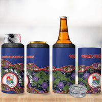 Personalized Sint Eustatius Is In My DNA 4 in 1 Can Cooler Tumbler - Wonder Print Shop