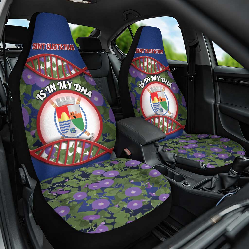 Sint Eustatius Is In My DNA Car Seat Cover - Wonder Print Shop