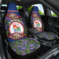 Sint Eustatius Is In My DNA Car Seat Cover - Wonder Print Shop