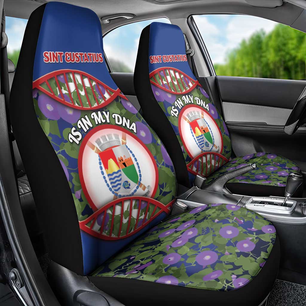 Sint Eustatius Is In My DNA Car Seat Cover - Wonder Print Shop