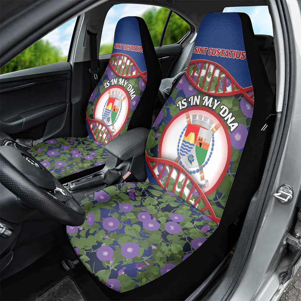 Sint Eustatius Is In My DNA Car Seat Cover - Wonder Print Shop