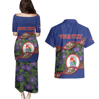 Personalized Sint Eustatius Is In My DNA Couples Matching Puletasi and Hawaiian Shirt - Wonder Print Shop