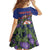 Personalized Sint Eustatius Is In My DNA Family Matching Off The Shoulder Long Sleeve Dress and Hawaiian Shirt - Wonder Print Shop