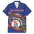 Personalized Sint Eustatius Is In My DNA Family Matching Off The Shoulder Long Sleeve Dress and Hawaiian Shirt - Wonder Print Shop