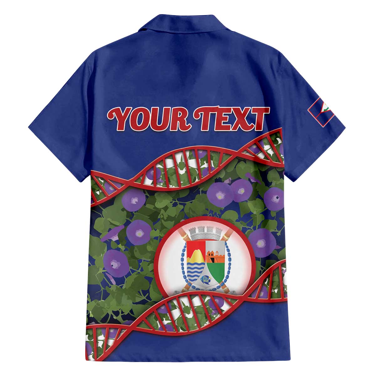 Personalized Sint Eustatius Is In My DNA Family Matching Off The Shoulder Long Sleeve Dress and Hawaiian Shirt - Wonder Print Shop