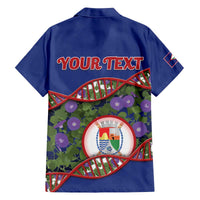 Personalized Sint Eustatius Is In My DNA Family Matching Off The Shoulder Long Sleeve Dress and Hawaiian Shirt - Wonder Print Shop