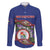 Personalized Sint Eustatius Is In My DNA Family Matching Off The Shoulder Long Sleeve Dress and Hawaiian Shirt - Wonder Print Shop