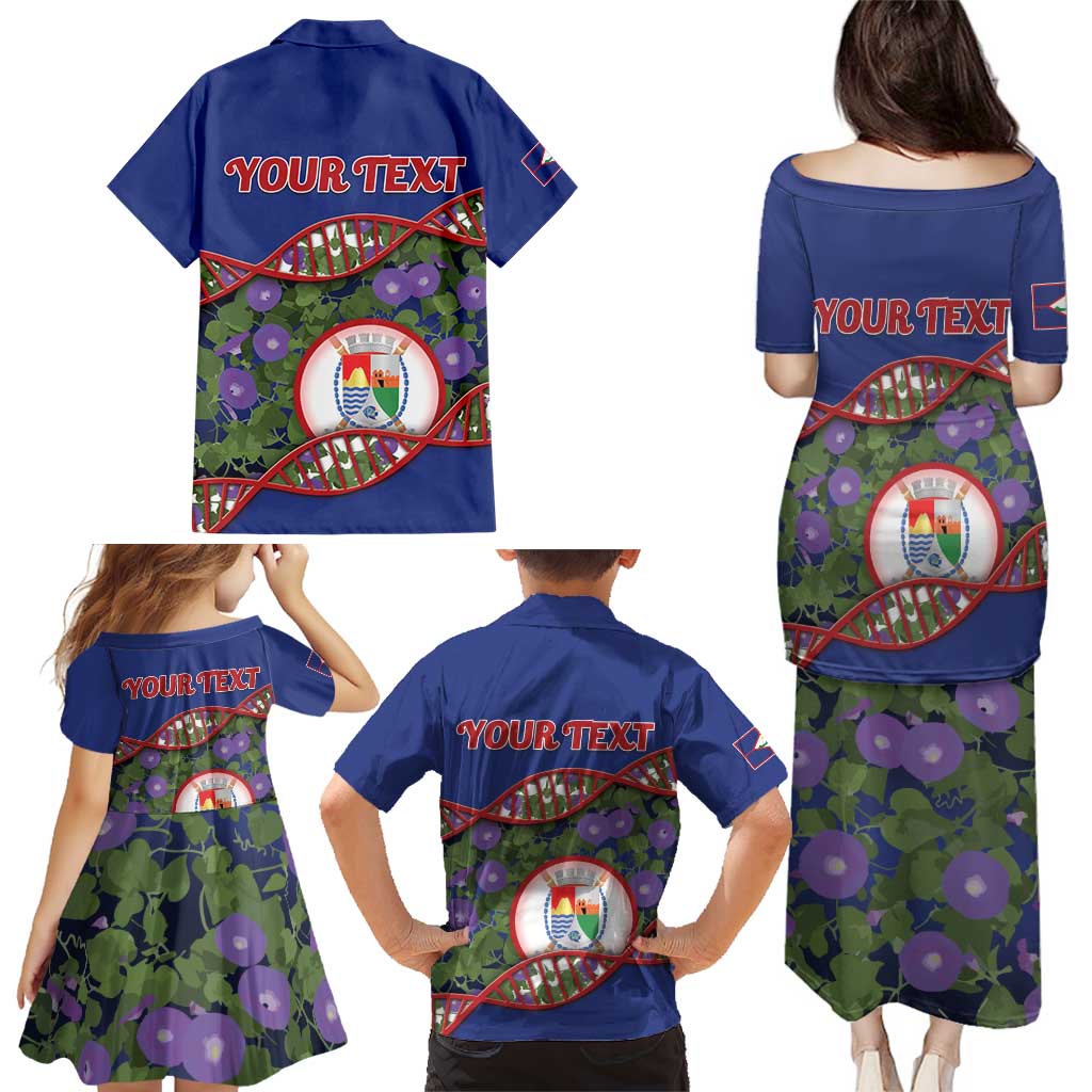 Personalized Sint Eustatius Is In My DNA Family Matching Puletasi and Hawaiian Shirt - Wonder Print Shop