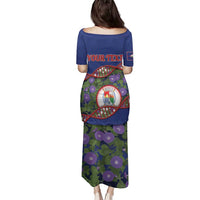 Personalized Sint Eustatius Is In My DNA Family Matching Puletasi and Hawaiian Shirt - Wonder Print Shop