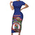 Personalized Sint Eustatius Is In My DNA Family Matching Short Sleeve Bodycon Dress and Hawaiian Shirt - Wonder Print Shop