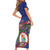 Personalized Sint Eustatius Is In My DNA Family Matching Short Sleeve Bodycon Dress and Hawaiian Shirt - Wonder Print Shop