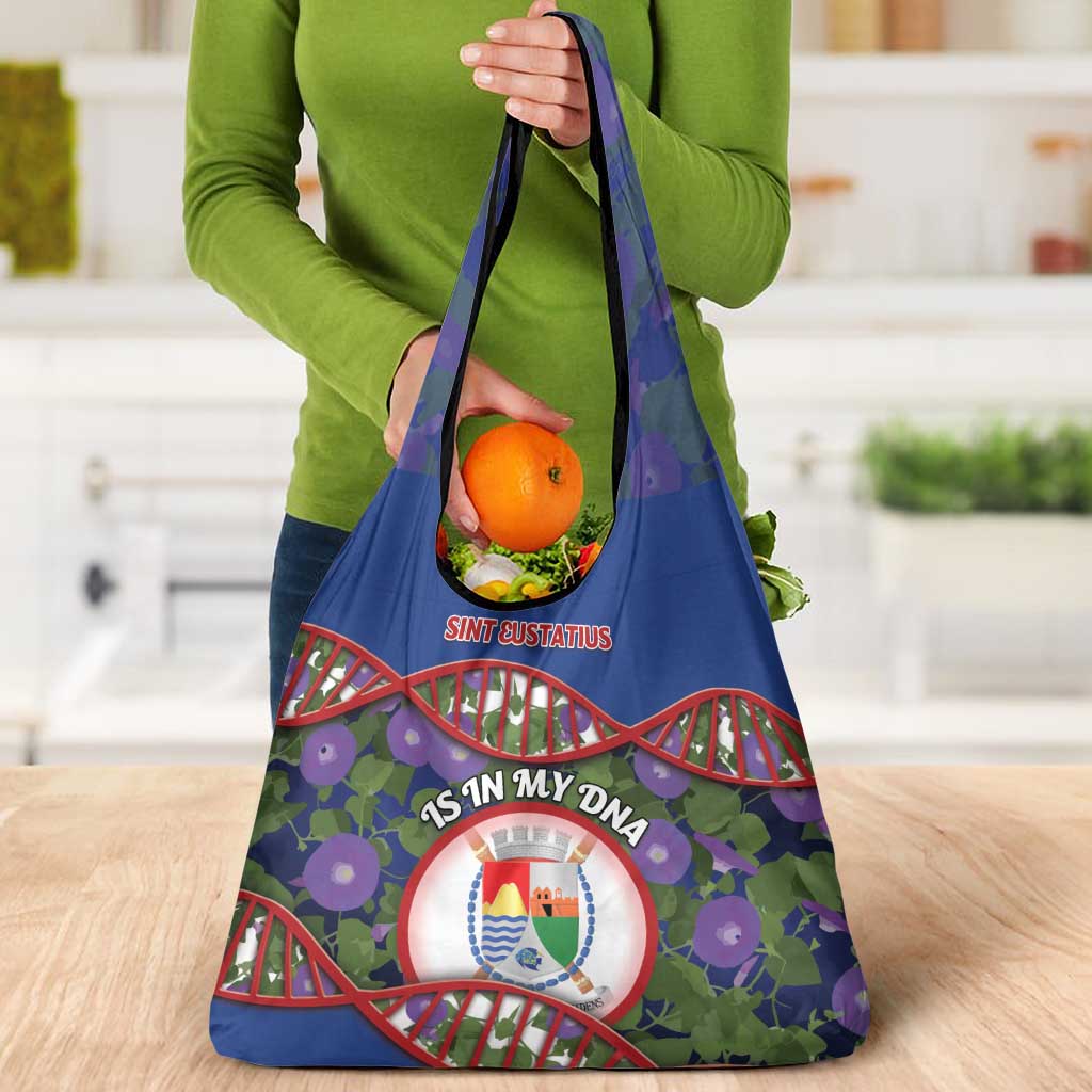 Sint Eustatius Is In My DNA Grocery Bag - Wonder Print Shop