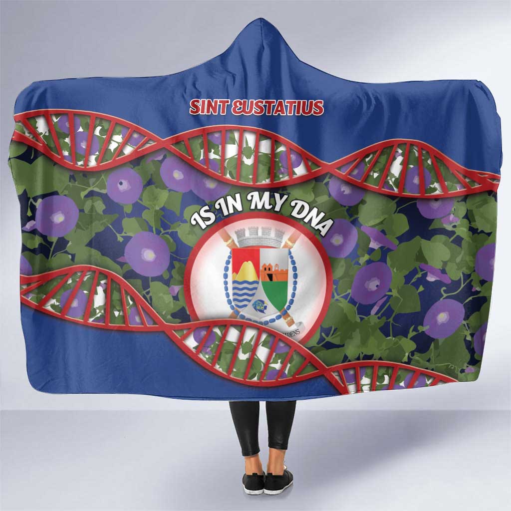Sint Eustatius Is In My DNA Hooded Blanket - Wonder Print Shop